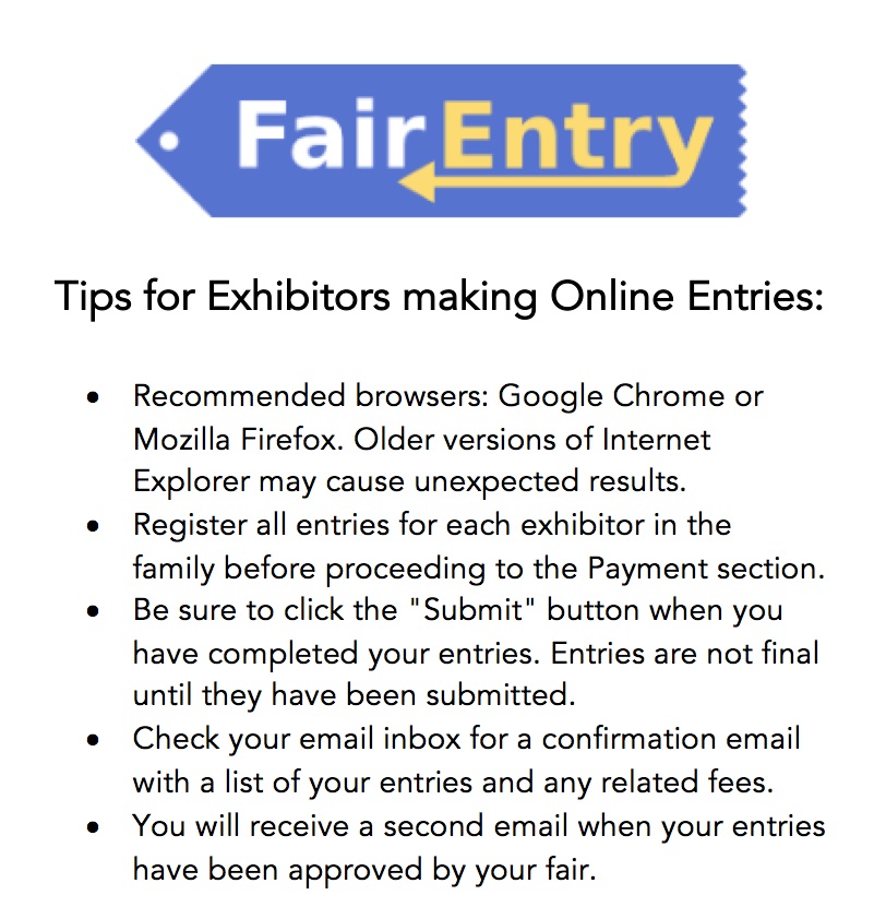 Tips for Exhibitors