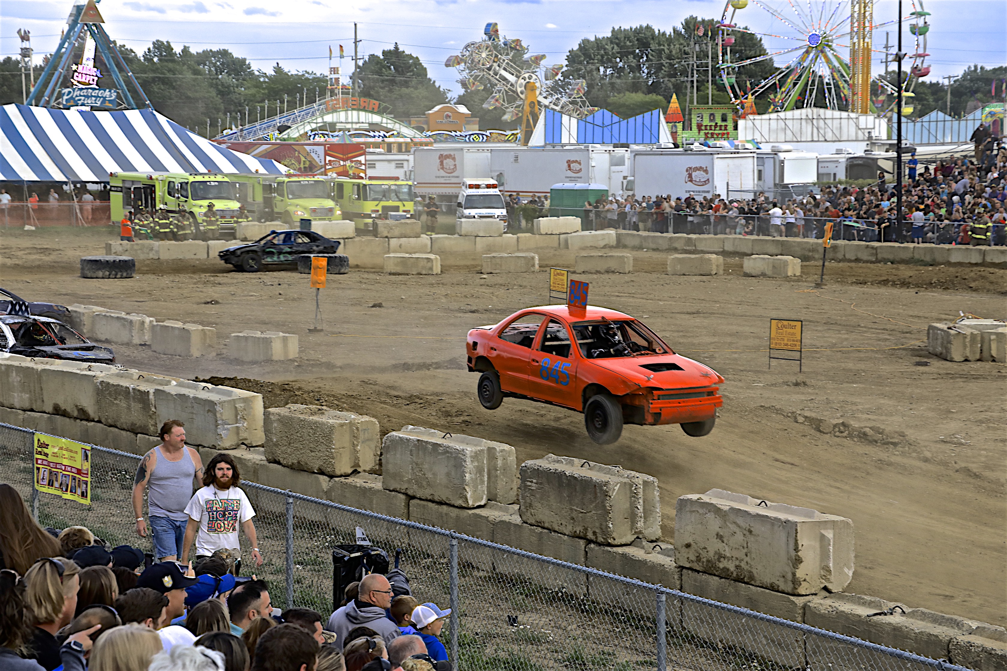 Eastern Michigan State Fair Bump & Run Race