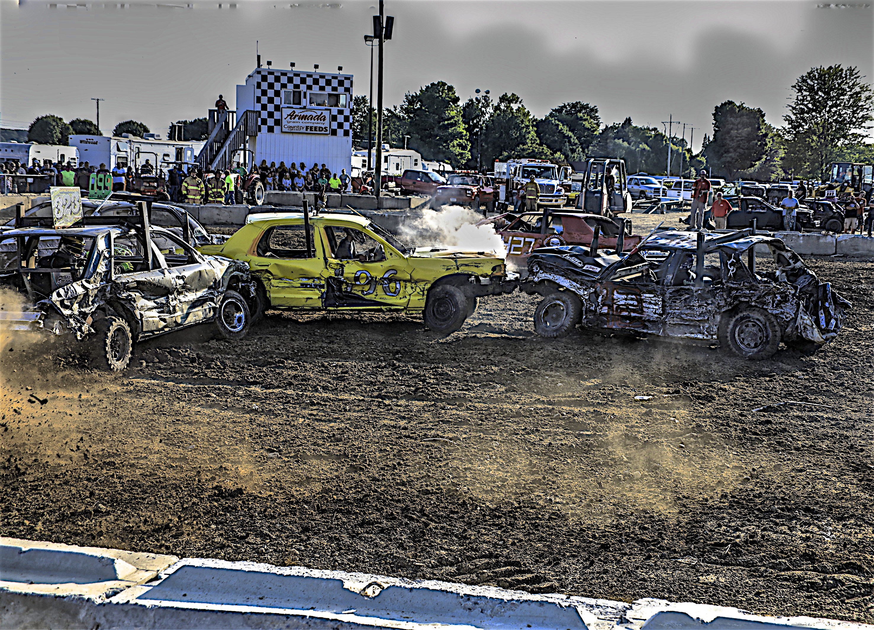 Eastern Michigan State Fair Bump & Run Race