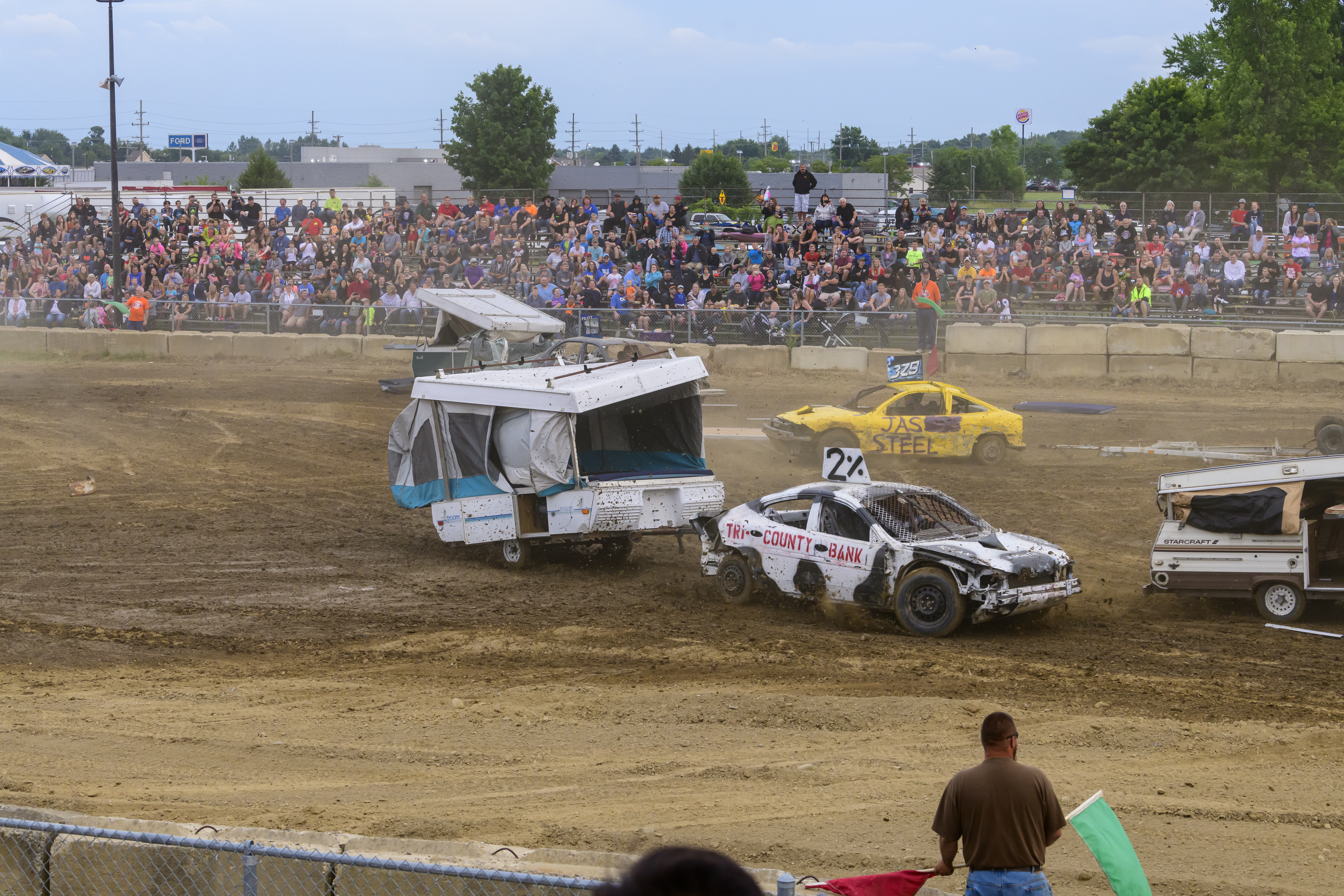 Eastern Michigan State Fair Trailer Race